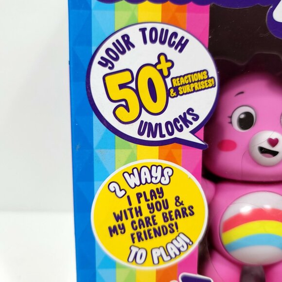 Care Bears Cheer Bear 5" Interactive Talking Singing Action Figure 50+ Reactions - Picture 3 of 5